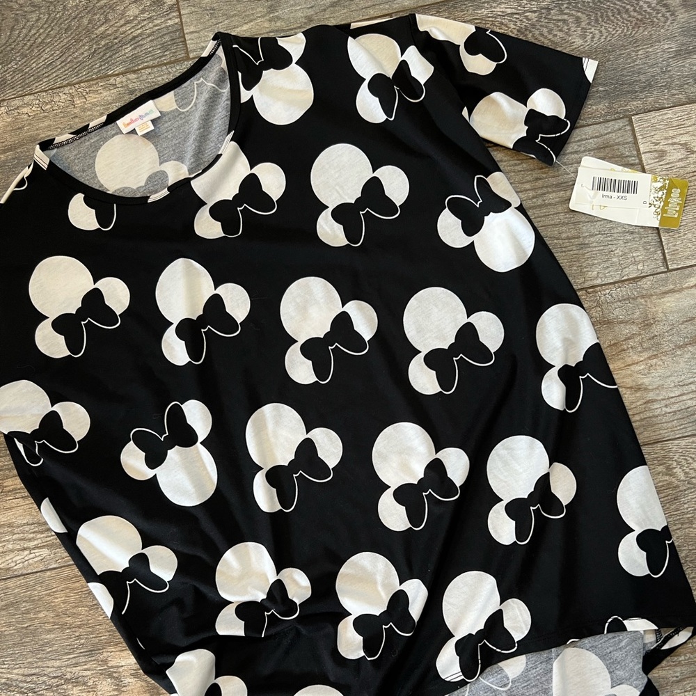 SOLD❌ LuLaRoe x Disney Irma XXS Minnie Mouse